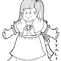 DIBUJOS PARA COLOREAR NIÑOS DEL MUNDO